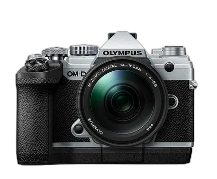 Used Olympus OM-D E-M5 Mark III Micro 4/3 Camera w/14-150mm (Silver) - Excel