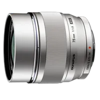 Used Olympus M.Zuiko Digital ED 75mm f/1.8 (Silver) - Excellent 0