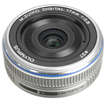 Used Olympus 17mm f/2.8 (Silver) - Excellent