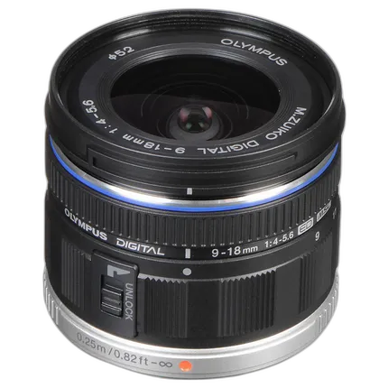 Used Olympus M.Zuiko ED 9-18mm f/4.0-5.6 - Excellent