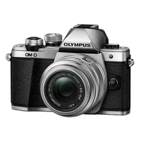 Used Olympus E-M10 Mark II Mirrorless Camera w/14-42mm II R (Silver) - Excel 0