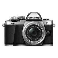 Used Olympus E-M10 Mark II Mirrorless Camera w/14-42mm II R (Silver) - Excel 1