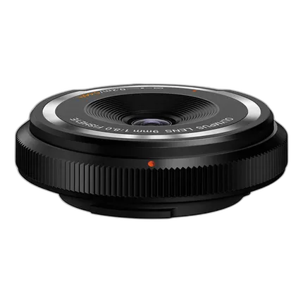 Used Olympus Fisheye Body Cap 9mm f/8 Lens BCL-0980 - Excellent