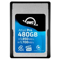 Used OWC 480GB Atlas Pro CFExpress 4.0 Type A Memory Card 0