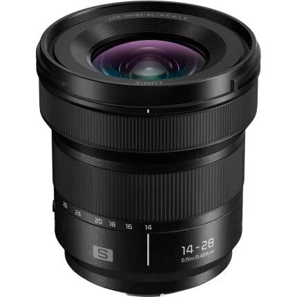 Used Panasonic Lumix 14-28mm f/4-5.6 Macro Lens - Excellent