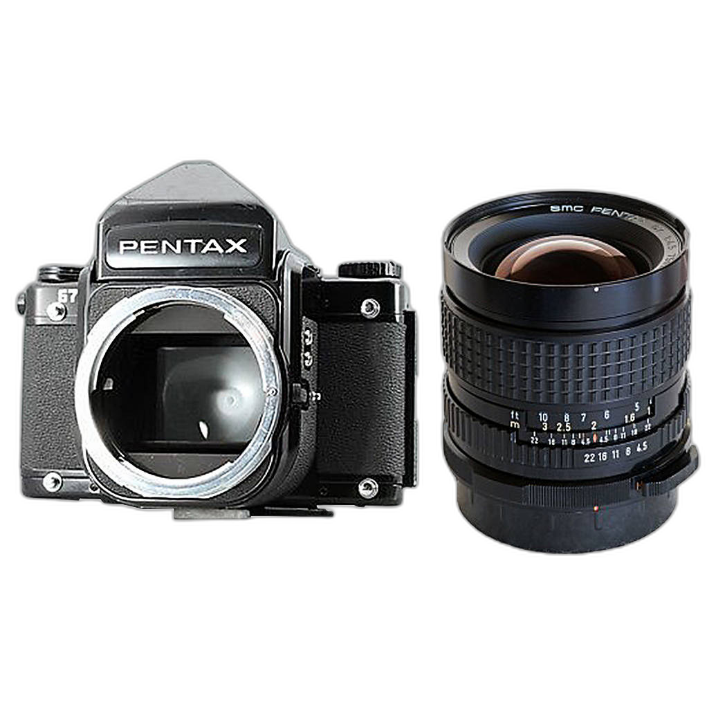 Used Pentax 67 Mirror Up Version with 75mm f/4.5 - Excellent