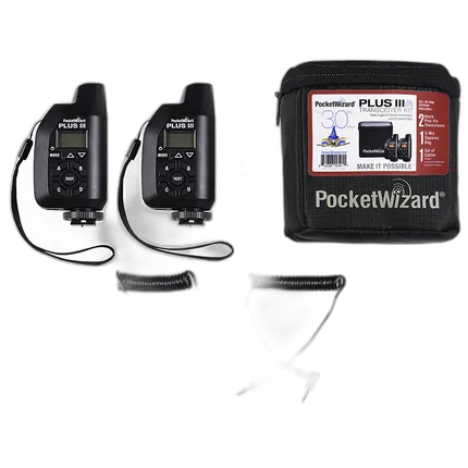 Used- Pocket Wizard Plus IIIe Kit - Excellent Condition