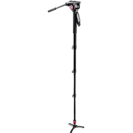 Used Excellent Manfrotto Pro Fluid Monopod with MVH500AH