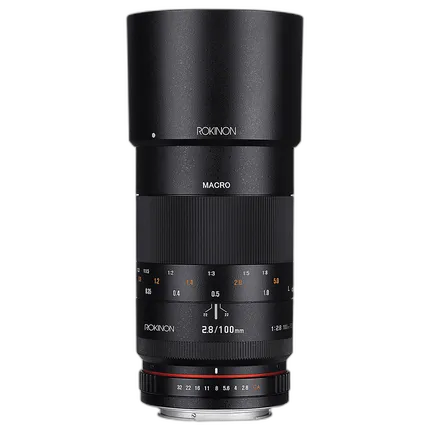 Used Rokinon 100MM F/2.8 Macro Lens For Micro 4/3 - Excellent