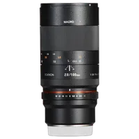 Used Rokinon 100MM F/2.8 Macro Lens For Micro 4/3 - Excellent 2