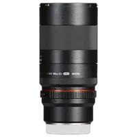 Used Rokinon 100MM F/2.8 Macro Lens For Micro 4/3 - Excellent 5