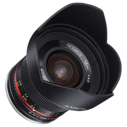 Used Rokinon 12MM F/2 ED AS IF NCS Fuji X-Mount - Excellent