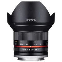 Used Rokinon 12MM F/2 ED AS IF NCS Fuji X-Mount - Excellent 3