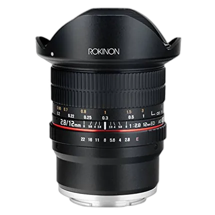 Used Rokinon 12MM F/2.8 Fish Eye Lens for Sony E Mount - Excellent
