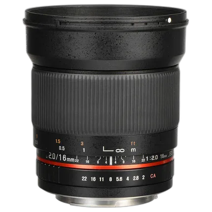 Used Rokinon 16mm f/2.0 Canon EF - Excellent