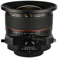 Used Rokinon 24MM f/3.5 ED AS UMC Tilt Shift Lens for Nikon F - Excellent 0