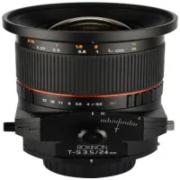 Used Rokinon 24MM f/3.5 ED AS UMC Tilt Shift Lens for Nikon F - Excellent 4