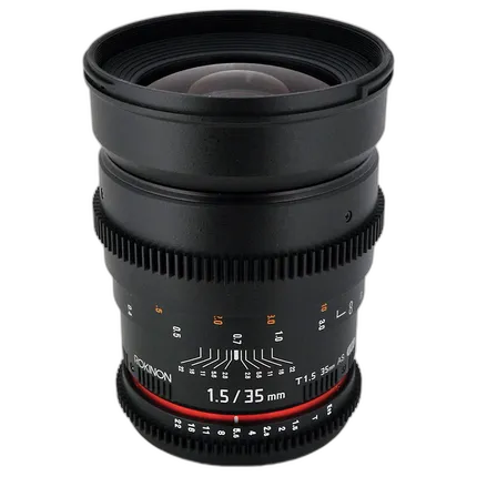 Used Rokinon 35mm T1.5 Cine for Canon EF - Excellent