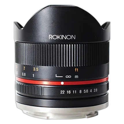 Used Rokinon 8MM F/2.8 Fish-Eye II Sony E mount - Excellent