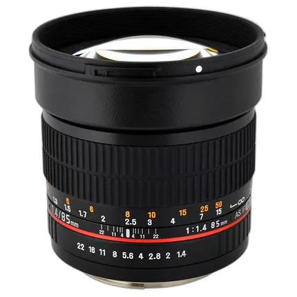 Used Rokinon 85MM F/1.4 ASPH IF Canon EF Mount - Excellent