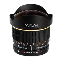 Used Rokinon 8mm F3.5 IF CS Fisheye Lens for Canon EF - Excellent 0