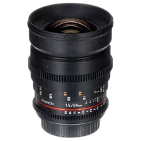 Used Rokinon 24mm T1.5 Cine ED AS IF UMC Lens for Canon EF - Excellent 3