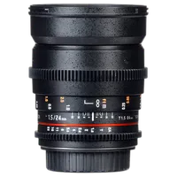 Used Rokinon 24mm T1.5 Cine ED AS IF UMC Lens for Canon EF - Excellent 5