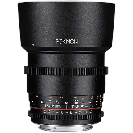 Rokinon 85mm T1.5 Cine DS Lens for Canon EF