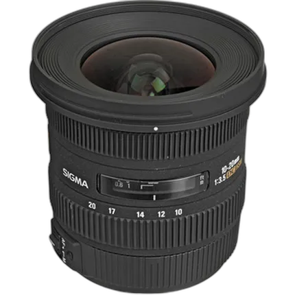 Used Sigma 10-20mm DC F/3.5 EX HSM for Canon EF - Excellent