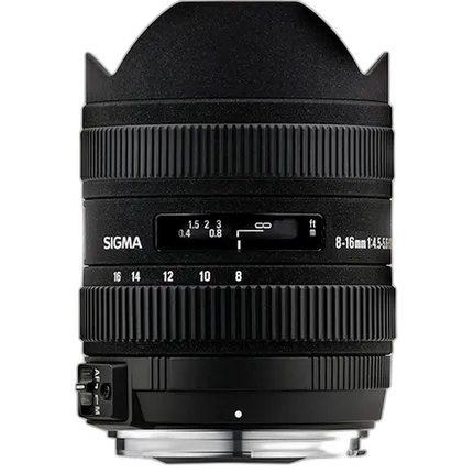 Used Sigma DC HSM 8-16mm f/4.5-5.6 Wide Zoom Lens for Canon EF - Excellent