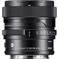 Used Sigma 50mm f/2 DG DN Contemporary Lens for Sony E Mount - Excellent 2