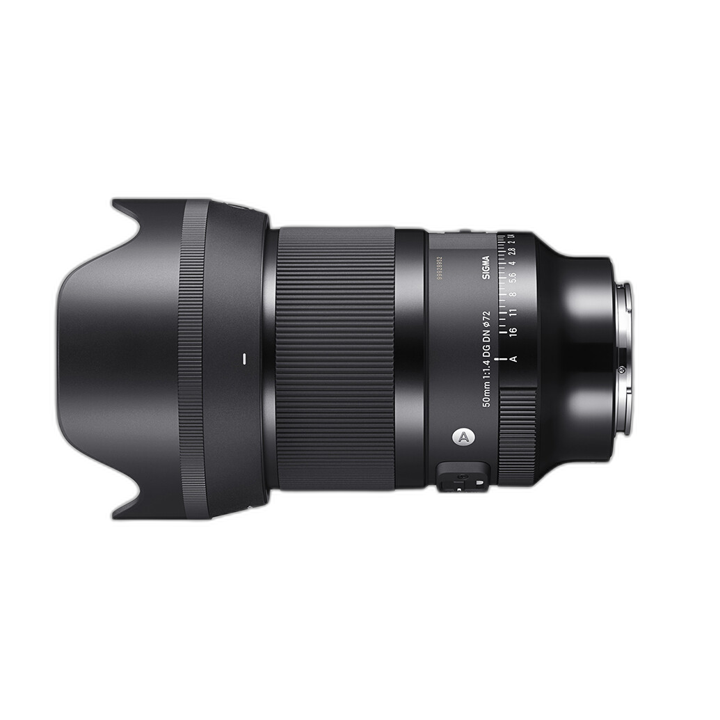 Sigma 50mm f/1.4 DG DN Art side view