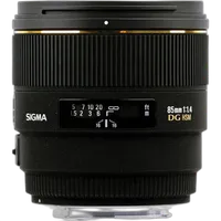 Used Sigma 85mm F1.4 EX DG HSM Lens for Nikon F - Excellent 1