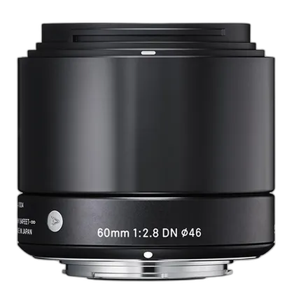 Used Sigma 60mm f/2.8 DN Lens for Sony E mount (Black) - Excellent