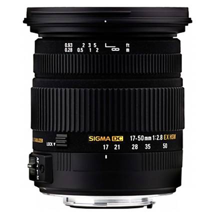 Used Sigma 17-50mm f/2.8 EX DC OS HSM Lens for Canon EF - Excellent