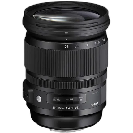 Used Sigma DG (OS) HSM ART 24-105mm f/4 for Nikon Mount - Black- Excellent C