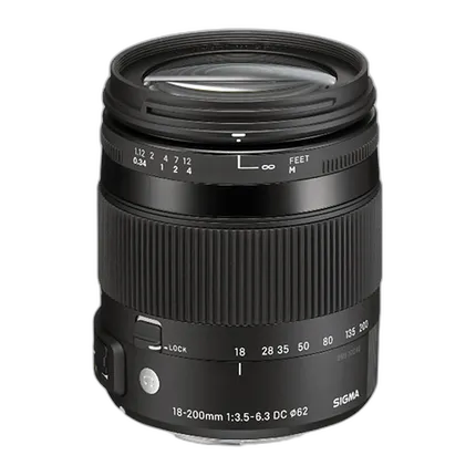 Used Sigma 18-200mm f3.5-6.3 Contemprary DC for Canon EF - Excellent