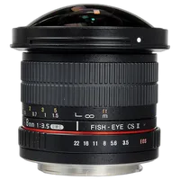 Used Samyang 8mm f/3.5 Fisheye for Canon EF - Excellent 0