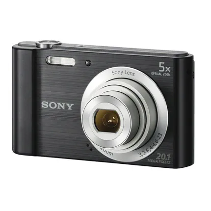 Used Sony Cyber-shot DSC-W800 Digital Camera (Black) - Excellent Condition