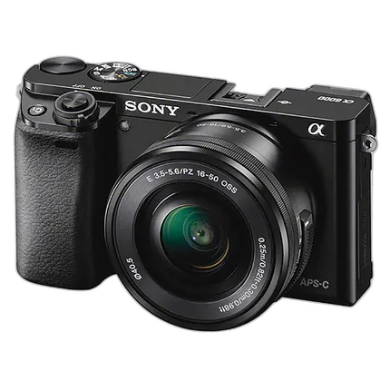 Used Sony A6000 w/16-50mm 3.5-5.6 Lens (Black) - Excellent