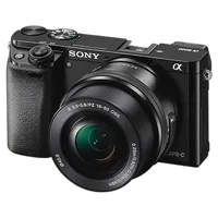 Used Sony A6000 w/16-50mm 3.5-5.6 Lens (Black) - Excellent 1