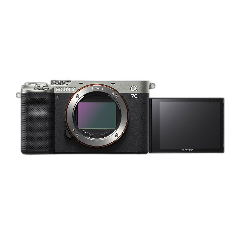 Sony A7C compact travel photography camera body