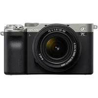 Used Sony Alpha a7C Mirrorless Digital Camera with 28-60mm Lens (Silver) - E 0