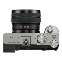 Used Sony Alpha a7C Mirrorless Digital Camera with 28-60mm Lens (Silver) - E 6