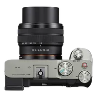 Used Sony Alpha a7C Mirrorless Digital Camera with 28-60mm Lens (Silver) - E 7