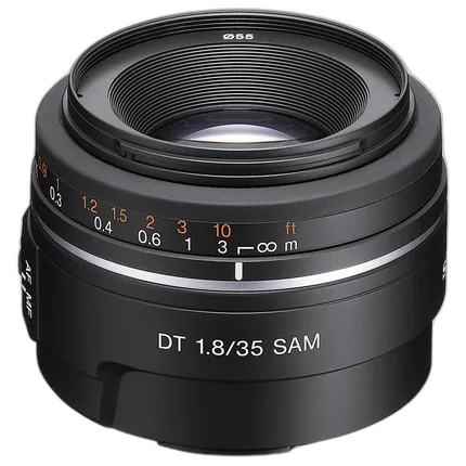 Used Sony A Mount 35mm f/1.8 DT - Excellent