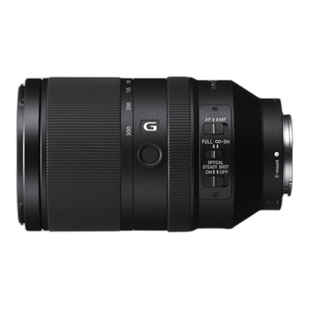 Used Sony FE 70-300mm f/4.5-5.6 G OSS side view