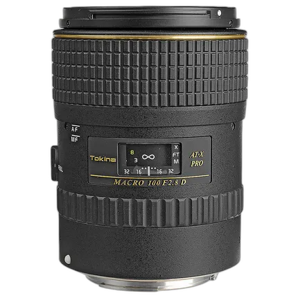 Used Tokina 100MM F/2.8 AT-X Pro D for Canon EF - Excellent