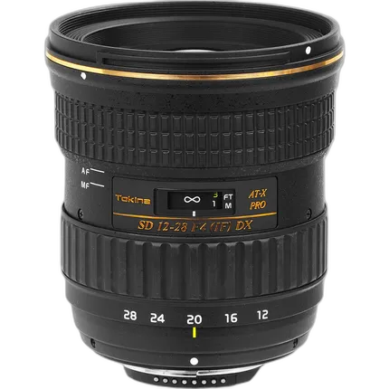 Used Tokina 12-28MM F/4 AT-X Pro Lens Nikon F Mount - Excellent Condition