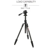 Used Excellent 3 Legged Thing Punks 2.0 Billy Video Darkness Tripod System ( 1